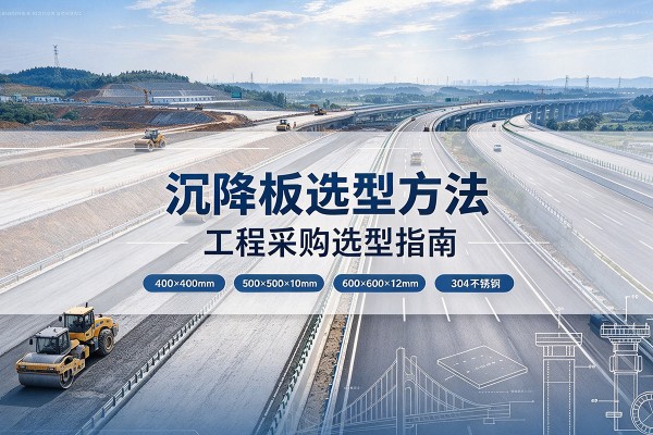 牡丹沉降板选择方法