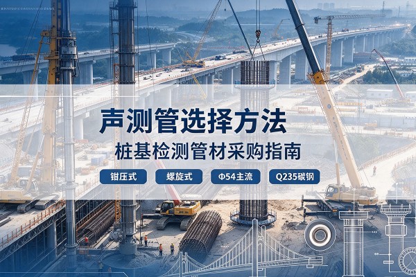 牡丹声测管选型标准